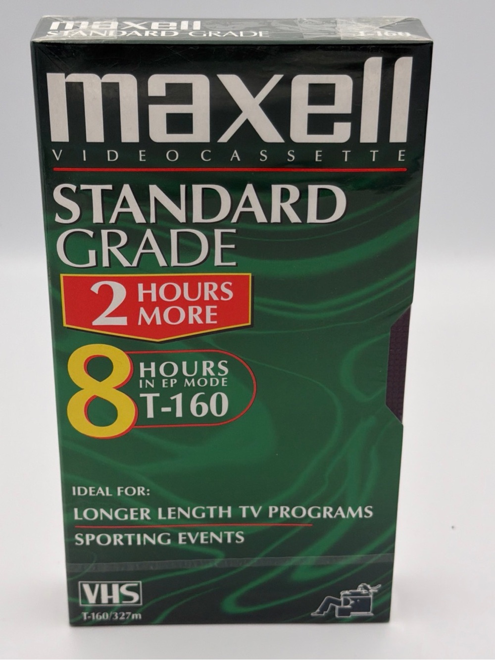 Maxell VHS Premium Grade Tapes T-160 Video Cassette 8 HR New